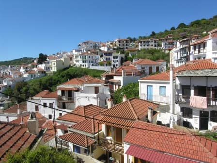 Ideal Cluster of Houses and Land for Renovation - Skopelos Town-8-Topos Real Estate