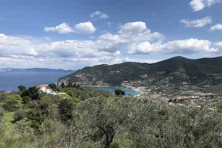 Two Independent Villas with Panoramic Views on outskirts of Skopelos
