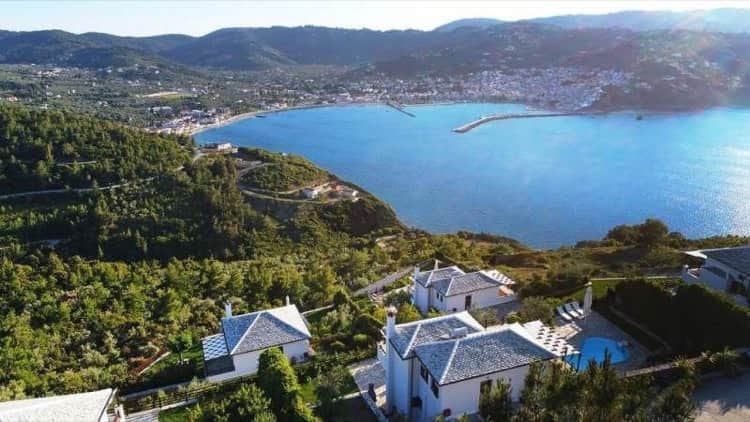 5 Villa Complex with pool overlooking Skopelos Town - No-1_00004