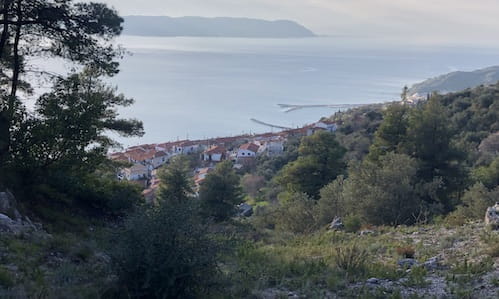 Land for Sale - West Skopelos - Panoramic Views of Sea
